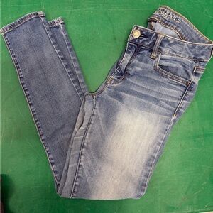 American Eagle Outfitters Blue Skinny Jeans